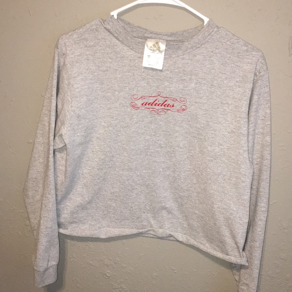 Vintage Adidas Long Sleeve Tee Shirt